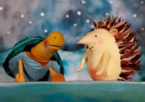 Hedgehog and Tortoise from The Hug