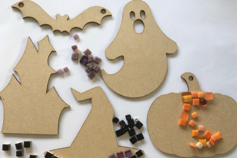 Kids Halloween Mosaic Workshop