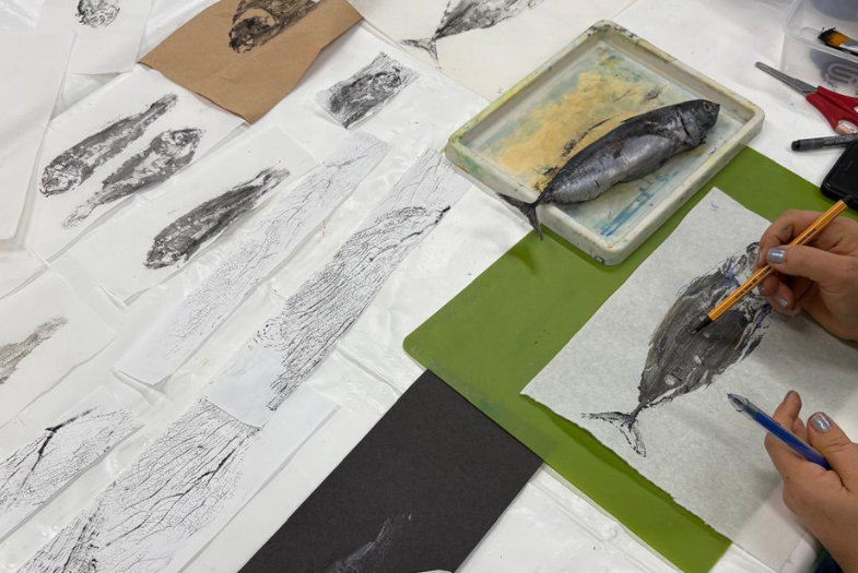 Gyotaku Fish Printing Workshop - January