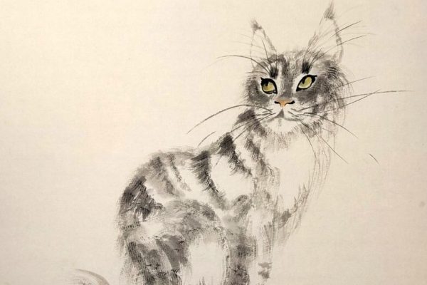 CHINESE BRUSH PAINTING - CATS