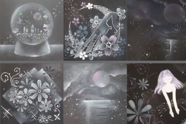 Nagomi Pastel Noir Art Workshop - Spring