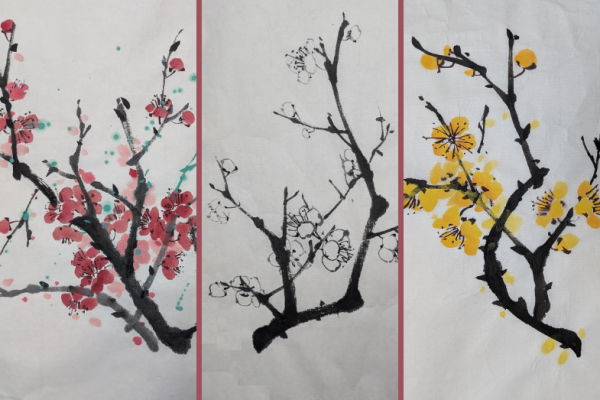 Chinese Brush Painting - Plum Blossom