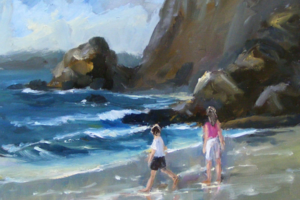 Seascapes Acrylics Workshop with Melanie Cambridge